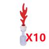 MOC Building Blocks Bonfire Flame Medieval Wine Bottle Accessories Set Candlestick Model Mini Brick Compatible Toy Gift DIY X019
