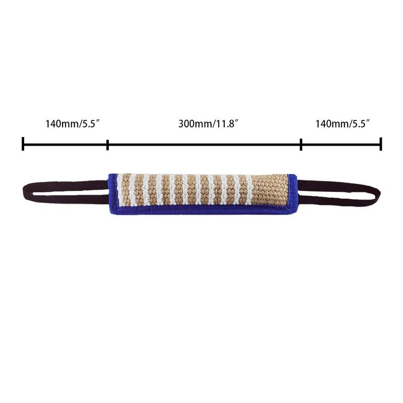 German Shepherd Dog Chew Pillows for Aggressive Chewers Natural Jute Dental Chew Sticks Training Toys for Large Breed Dogs Puppy