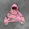 Women's Full Zip Hoodie Realtree Tree Camo 3D Print Long Sleeve Oversized Casual Streetwear Hooded Sweatshirt