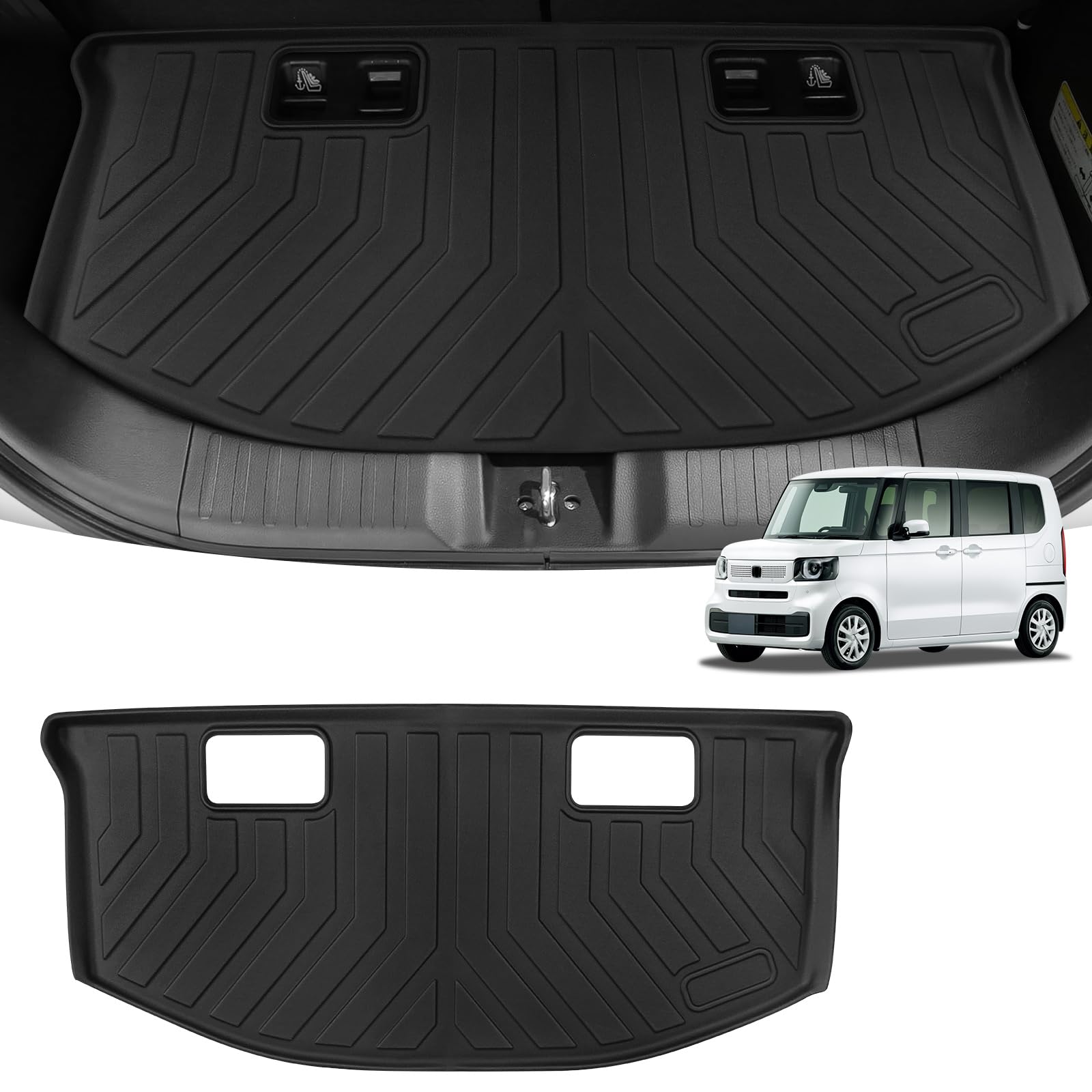 

Новый JF5 JF6 Багажник Специально разработан для багажника 3D Автомобиль NBOX JF5 JF6 TPE Багажник Пятно Легко ухаживать 3D Истирание Индивидуальный Защитный Набор из 1 шт. JF5 N-BOX