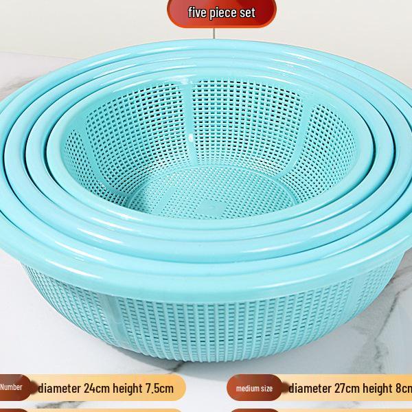 Víceúčelové kuchyňské cedníkové košíky na zeleninu, ovoce a rýži