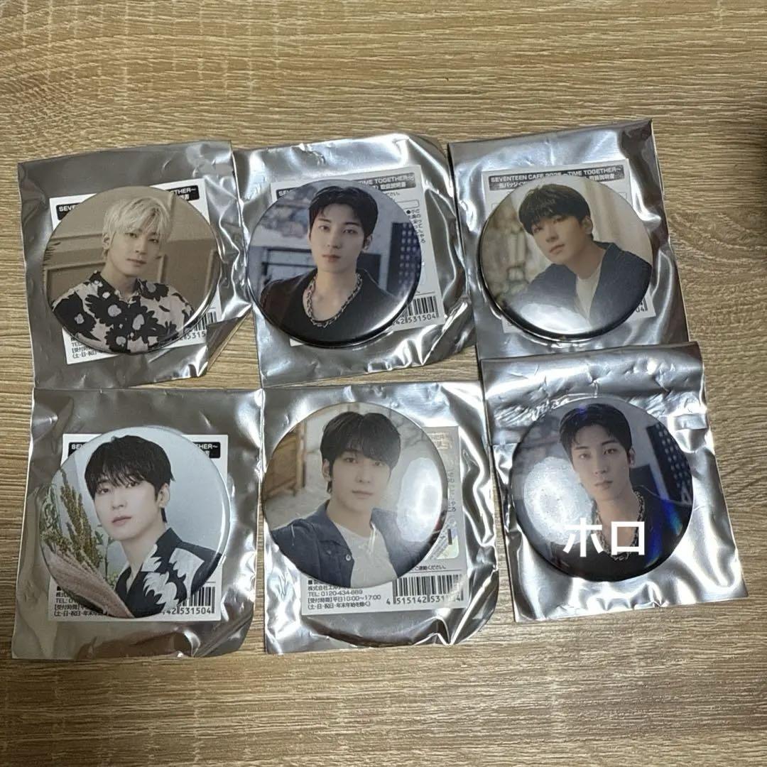 

[USED] Seventeen Cafe badge Wonwoo comp