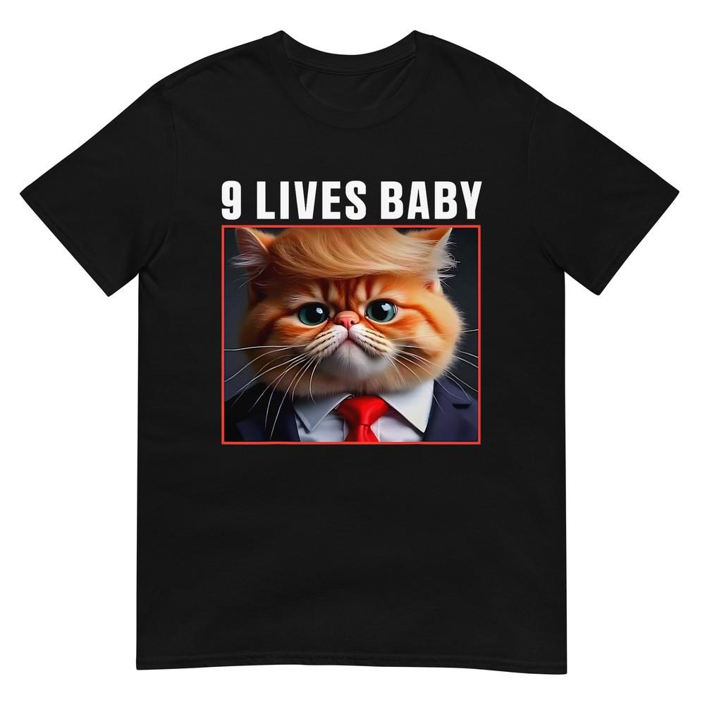 Cat Trump 9 Lives Baby T-Shirt L