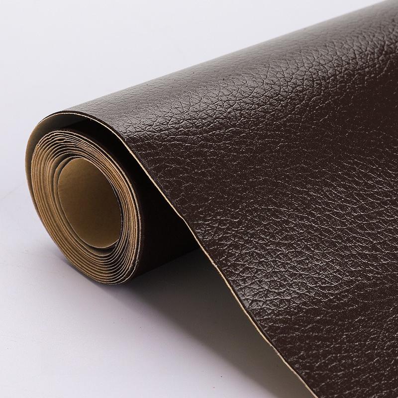 Self-Adhesive Faux Leather Repair Patch for Fixing Damaged Faux Leather Items Such As Sofas,Car Seats, Motorcycle Seats, Handbags, Jackets, Belts