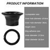 Bass Drum Enhancer Port Insert Enhancement Hole Drum Bottom Microphone Bass Voice Amplifier Kick Booster Drum Accessories