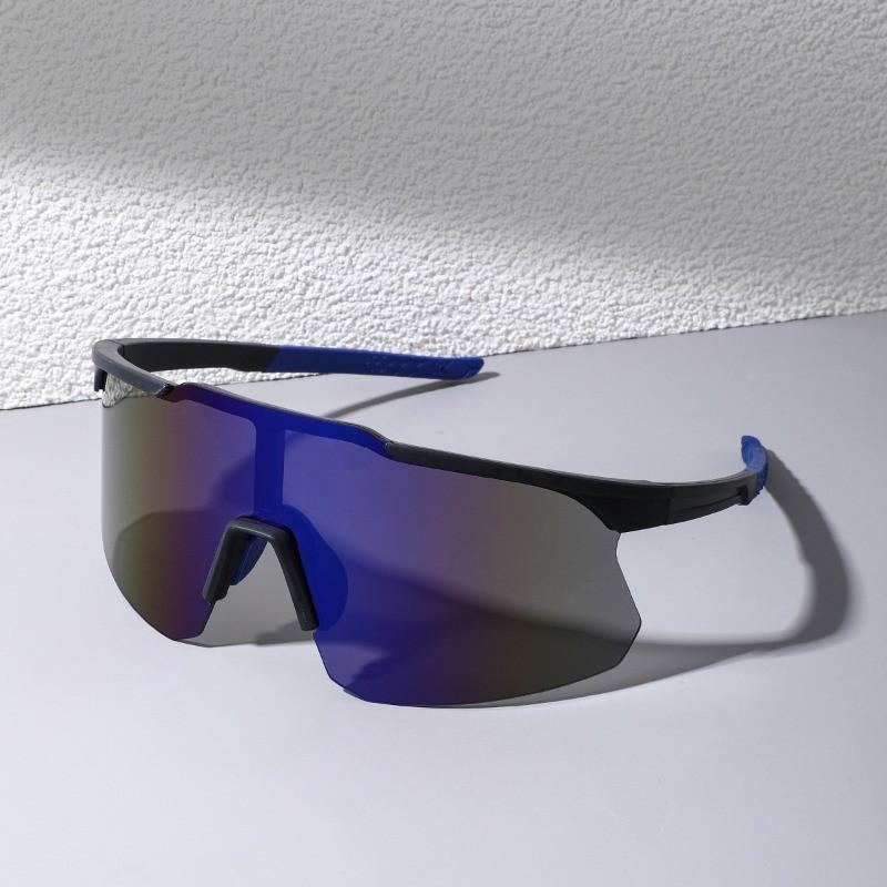 10PCS New Outdoor Windproof Men's and Women's Cycling Motorcycle Sunglasses with Large Sunshade Frame Sports Sunglasses