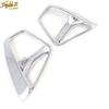 ABS Chrome Front Fog Light Lamp Cover Decor for Chevy Blazer -