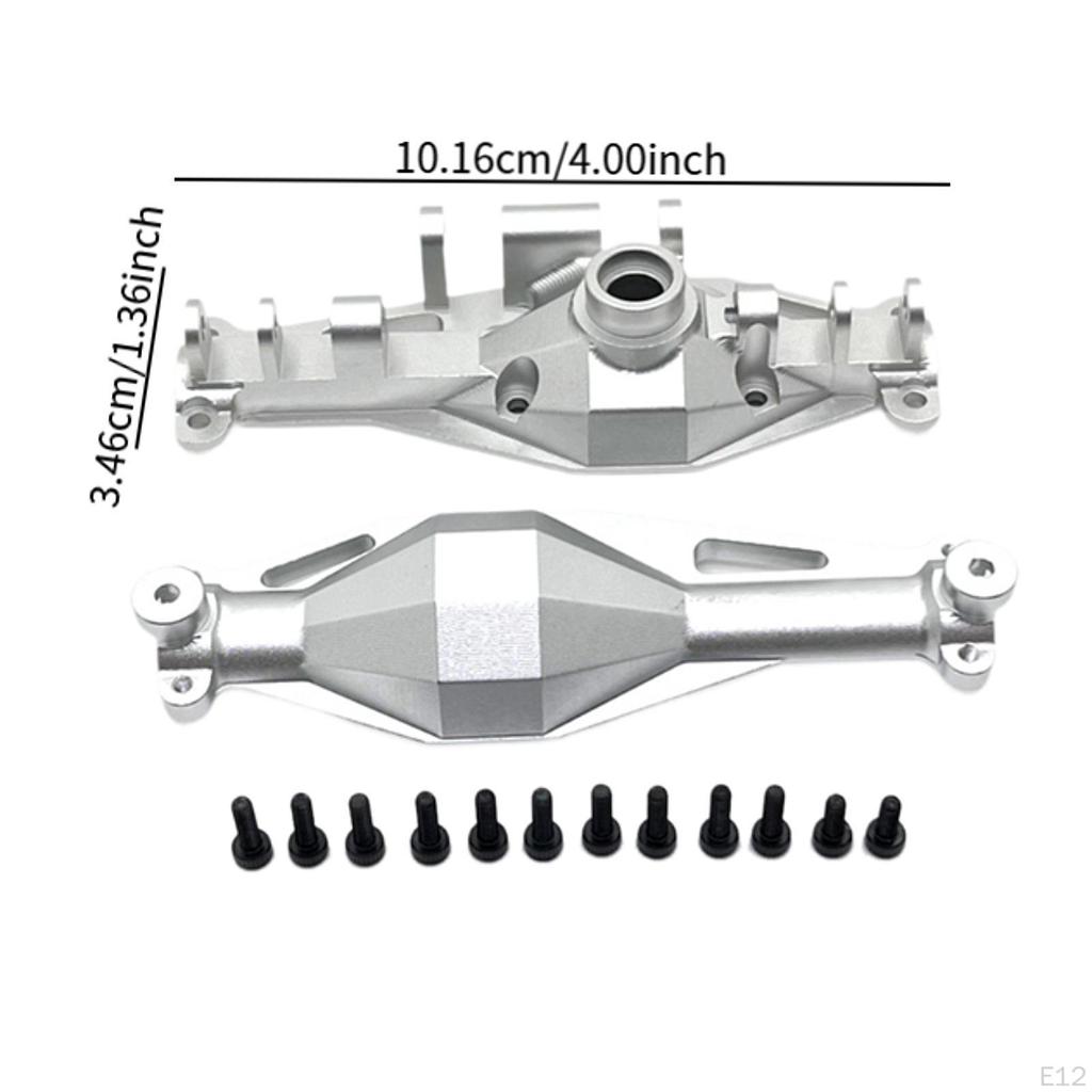 1/12 Aluminum Alloy Axle Housing RC Spare Parts, Easy To Install Accessories, Shell for H12Y