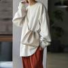 Oversized Sweatshirts Women Fashion Casual O-neck Long Sleeve Hoodies Autumn Winter Pullover Tops