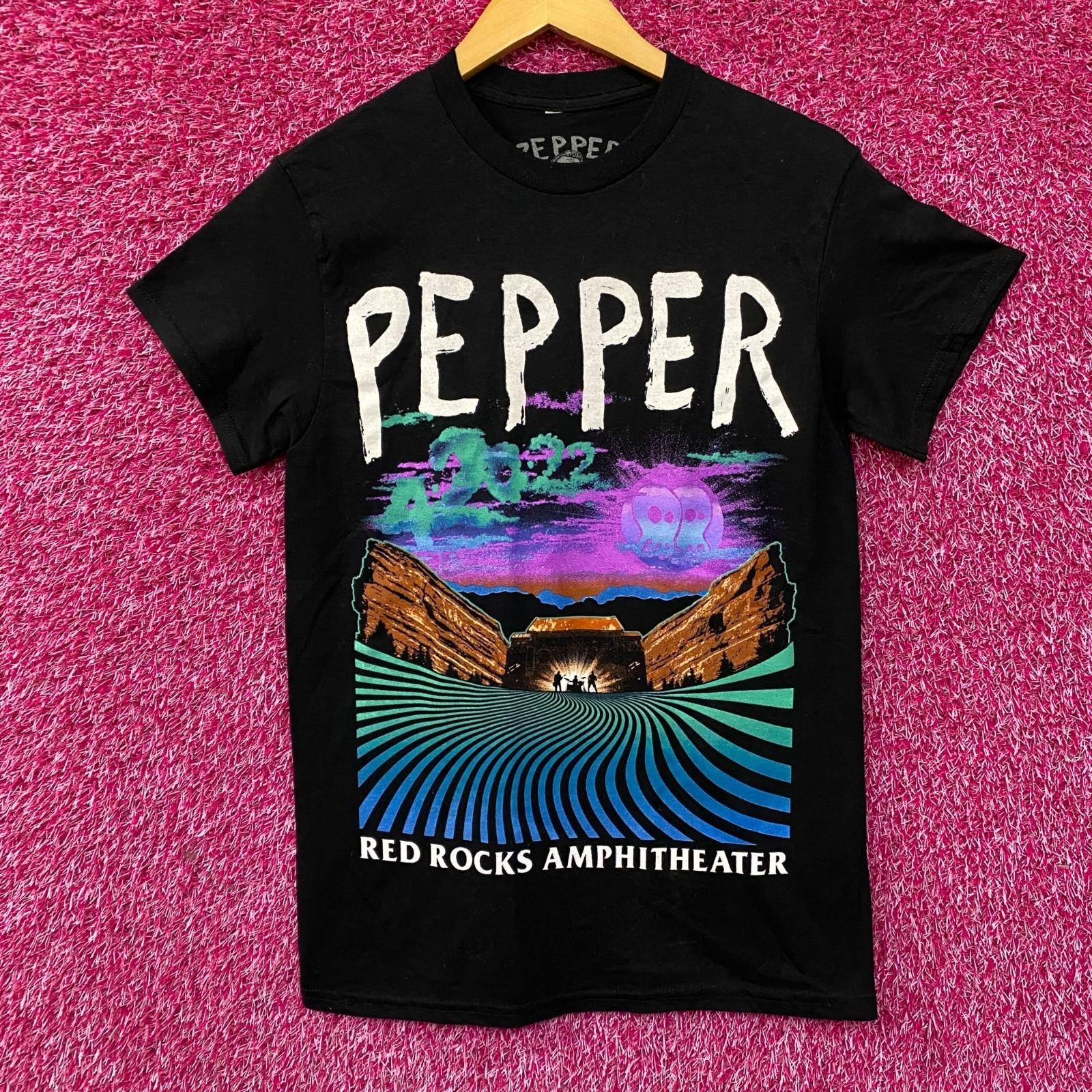 Парк и амфитеатр Pepper Red Rocks Футболка с изображением рок-группы S