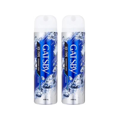 Gatsby Ice Type Deodorant Spray Cold Ocean 216ml 2 Pcs