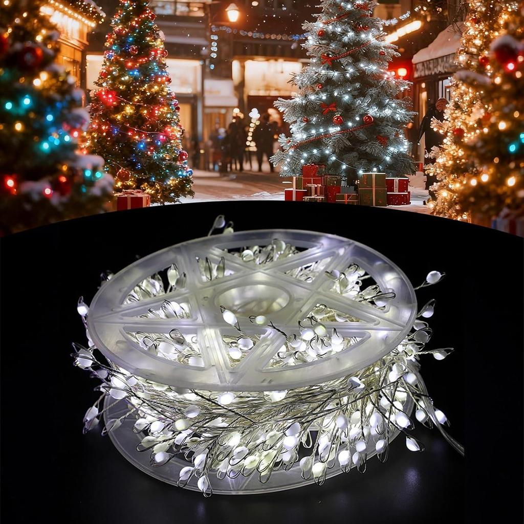 3M USB LED String Lights Copper Silver Wire Garland Light Waterproof LED Fairy Lights For Christmas Wedding Party Decoration