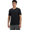 Under Armour Rush Training Sport Fitness Laufen Schnelltrocknend Rundhals Pullover Kurzarm T-Shirt Herren Tops Schwarz 1376781-001