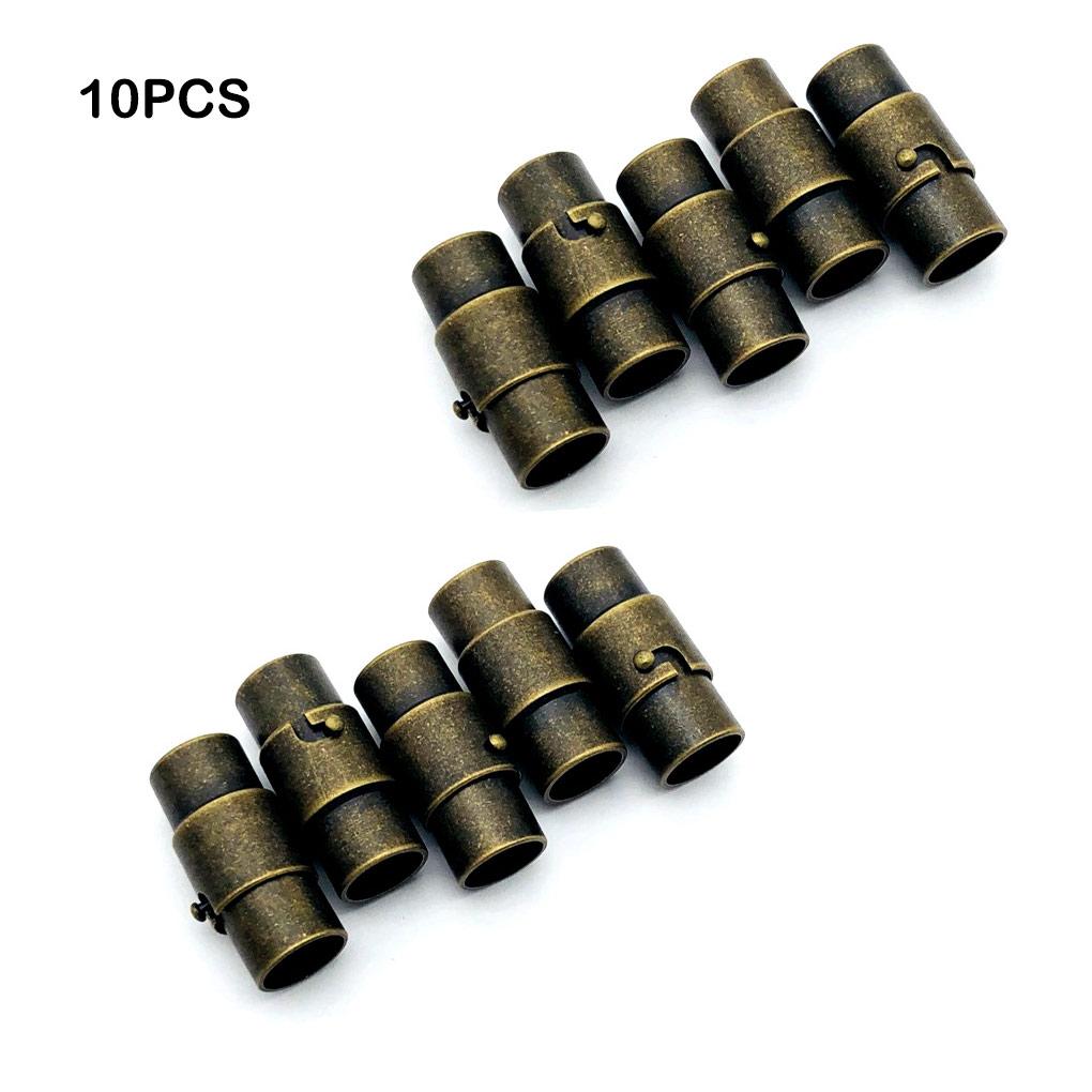 10pcs Fashion Classic Bracelet Accessories Retro Vintage Exquisite Magnetic Buckle Rustproof Lightweight Connector for