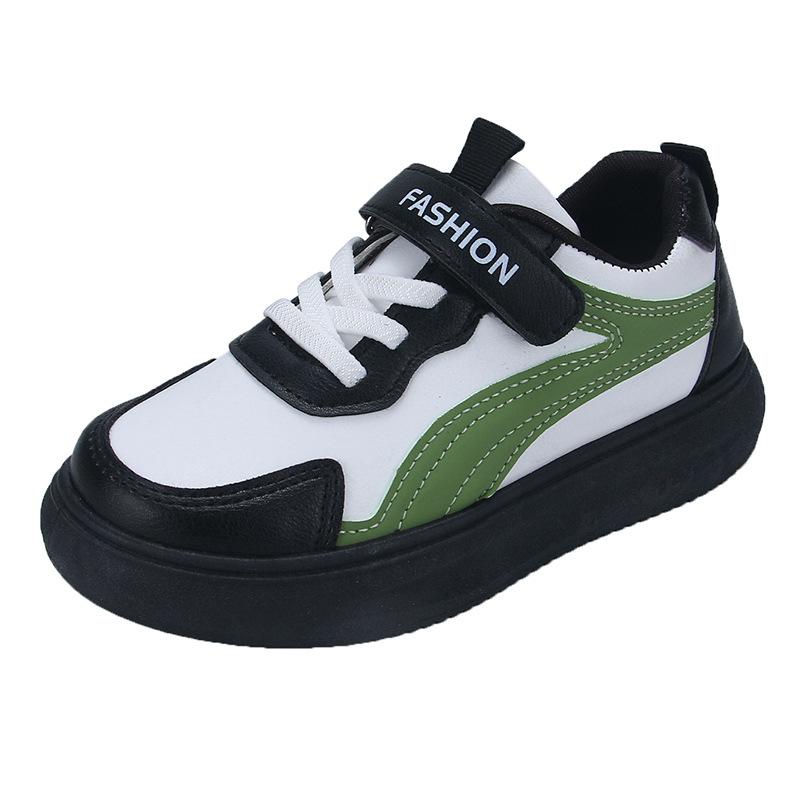 Children's little white shoes 2025 spring new girls' shoes medium and large children's non-slip soft-soled flat shoes boys' casual shoes