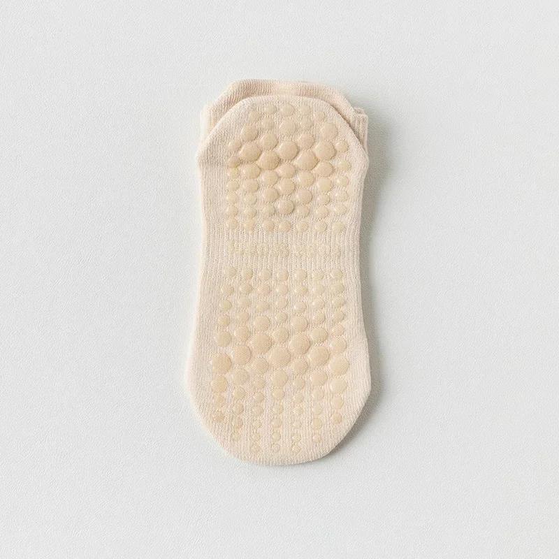 Síťované Prodyšné ponožky na jógu Ženy Bavlna Nízký střih Krátký Posilovna Fitness Taneční Sportovní Ponožky Profesionální protiskluzové ponožky Pilates na podlahu