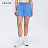 Summer quick-drying high-waisted sports shorts for women with inner lining, anti-light, light and breathable yoga fitness shorts