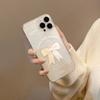 Simple White Bow Phone Case for IPhone 17 Pro Max, 16cm, Soft Case for Apple IPhone 15, 14cm, Full Coverage, High Definition, Transparent