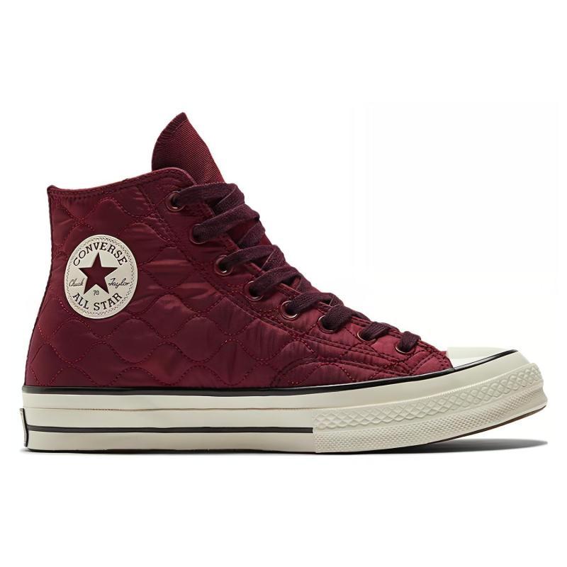 Converse 1970er Chuck Taylor All Star Trendig Vintage Lässig Abriebfest Atmungsaktiv High Top Canvas Unisex Rot