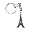 Ornate Gear Keychain Antique Style Punk Pendant Key Holder 30mm Ring