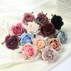 Silk Rose Flower Head for DIY Wreath, Corsage, or Wedding Wall Decoration