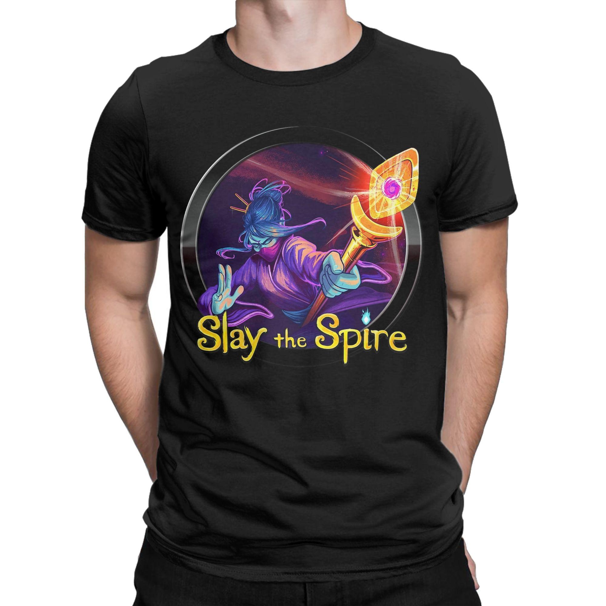 

Unisex Women Graphic Printed Slay the Spire 2 Games T Shirt Tee Cotton Tshirts Clothing 3XL