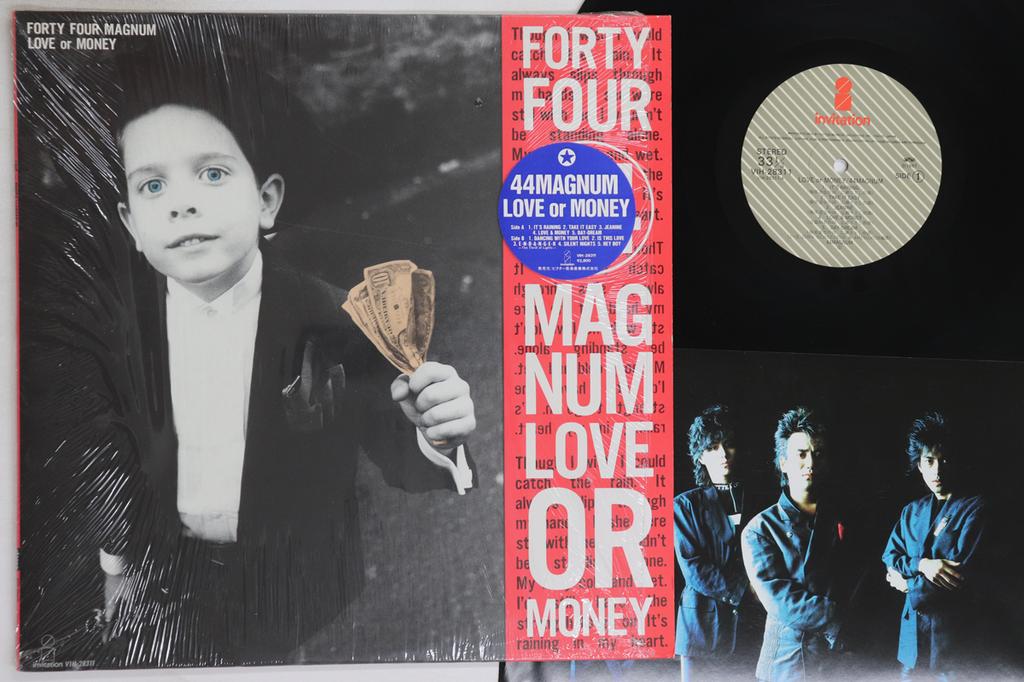 LP Record 44MAGNUM - Love Or Money VIH28311 INVITATION 1987 Japan Metal Used