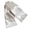 White Satin Extra Long Over-Elbow Bridal Gloves