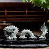 1Set Chinese Style Stone Dragon Aquarium Micro Landscape Decoration Fish Tank Ornaments Fishbowl Accessories Home Desk Ornament