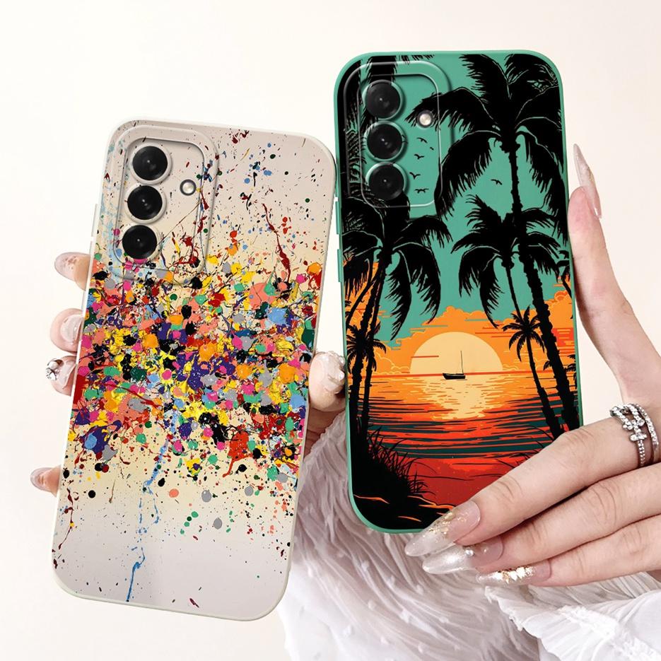 For Samsung Galaxy A36 5G Case A16 A26 A56 Cute Panda Cartoon Cover Soft TPU Phone Case For Samsung A16 A 26 36 Galaxy A56 Shell