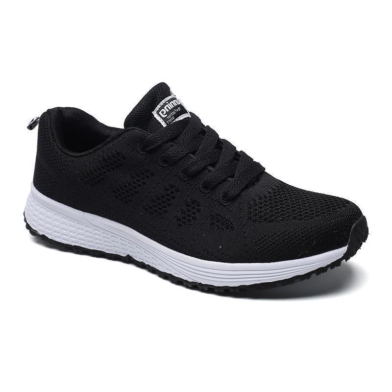 Summer lightweight mesh sports shoes couple mesh running shoes breathable running shoes casual single shoes 35