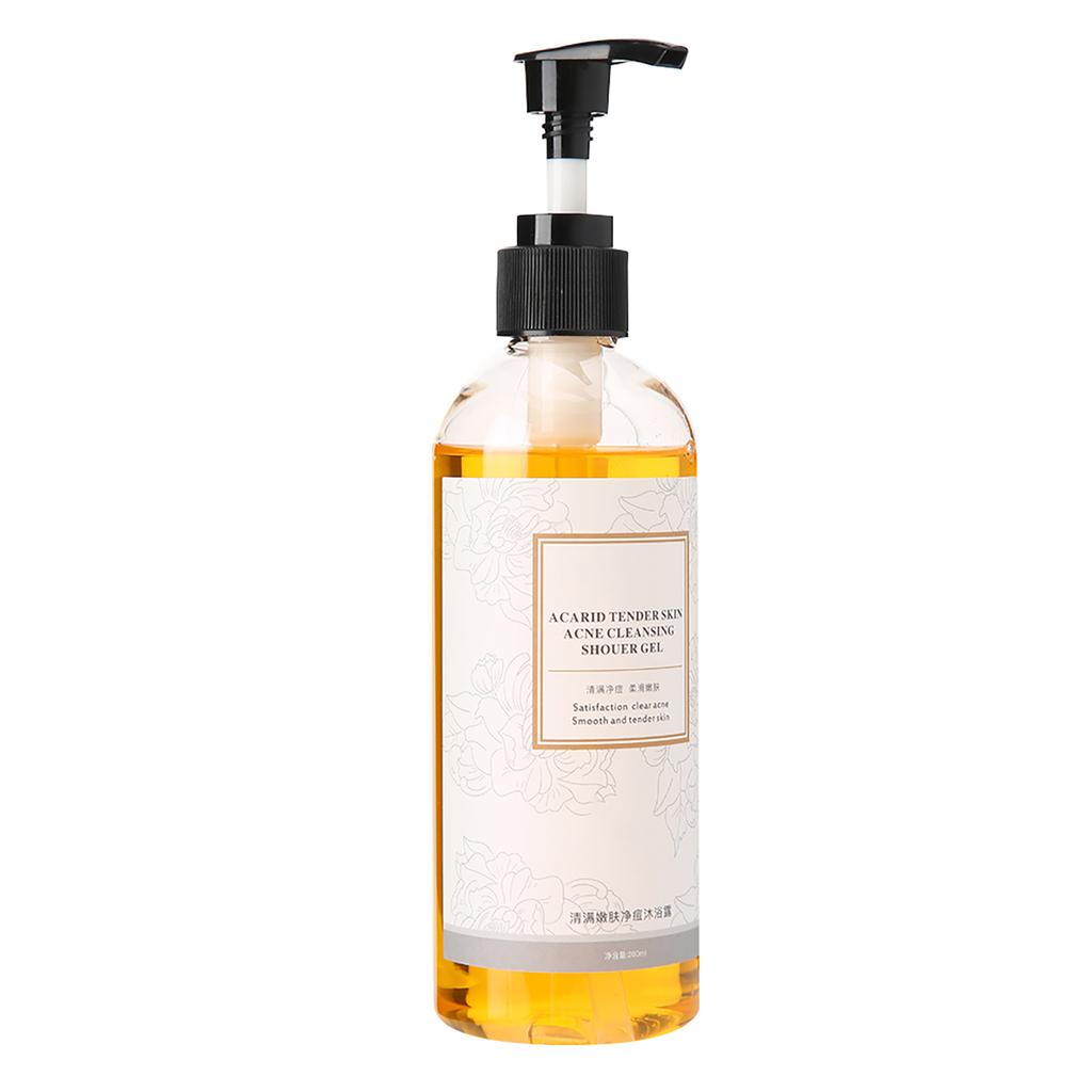 Exfoliate Shower Gel Anti Mite Amino Acid Moisturizing Body Wash Unisex Body Care 260ml
