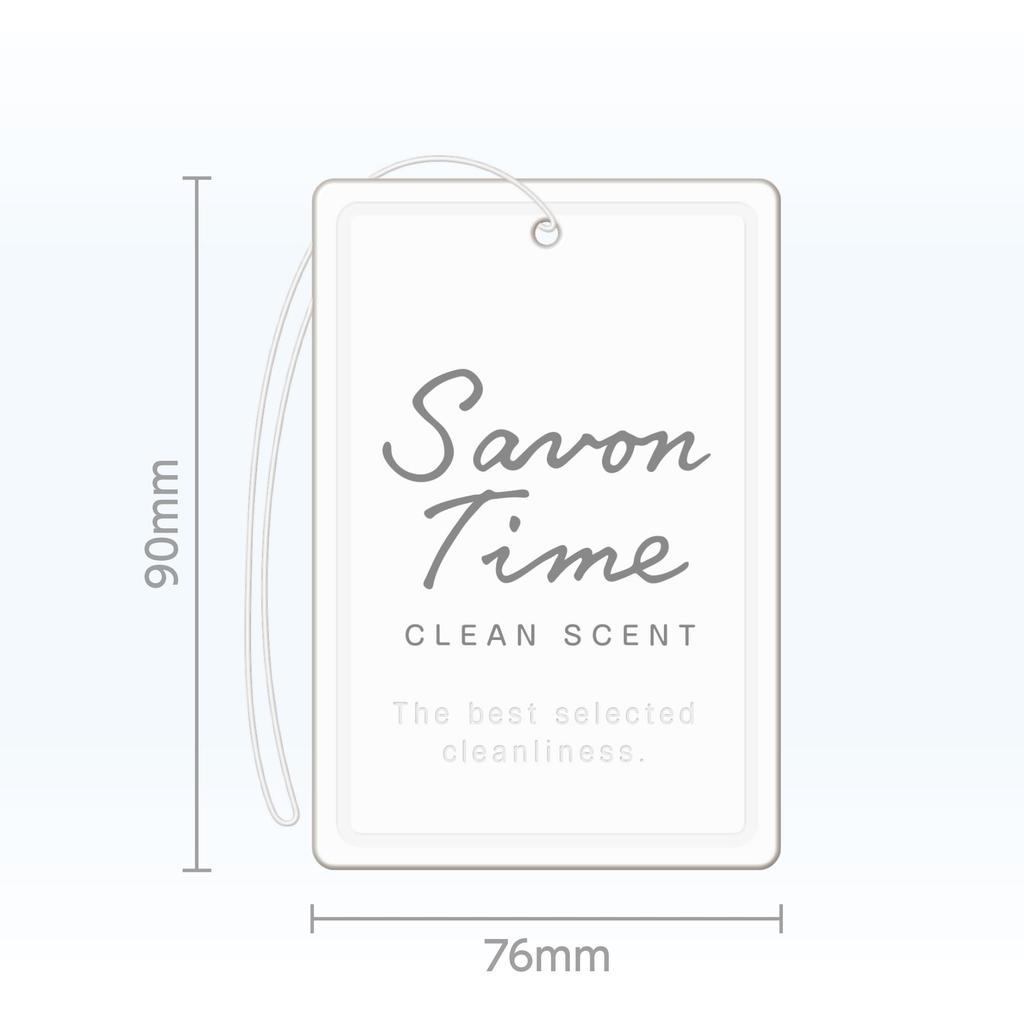 CARALL Seikodo Car Air Freshener Savon Time Plate 3 Pack