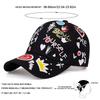 Unisex Letter Printing Graffiti Baseball Caps Outdoor Adjustable Spring and Autumn Casual Sunscreen Hat