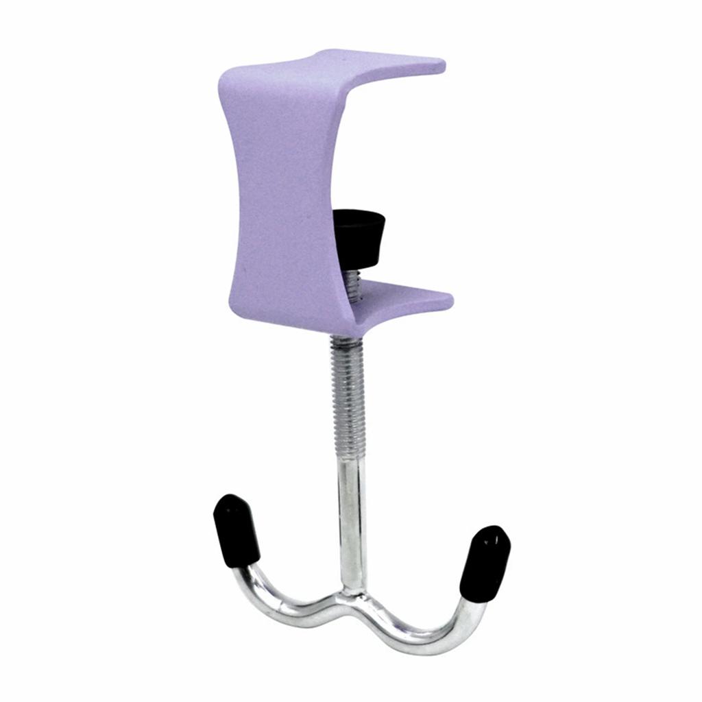 No Drill Desk Hook for School Bag Detachable Hanger Hook Strong Clamp for Table Edge Students Classroom Organization Tool