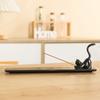 Cat Shaped Ceramic Incense Burner Holder,Cute Home Decor, Aromatic Desk/Bedroom Ornament, Indoor Use, No Electricity Needed, Bedroom Accessory