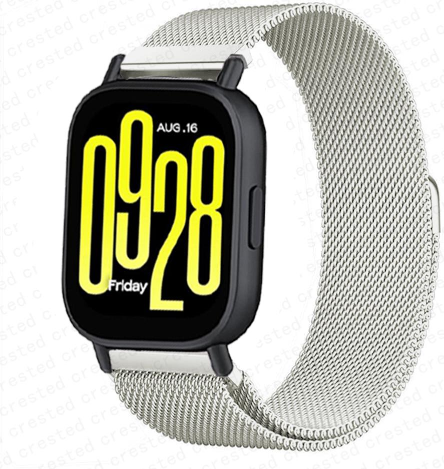 Milanese loop Strap for Xiaomi Redmi Watch 5 Active Metal Stainless Steel Bracelet correa Redmi Watch 5 Lite Magnetic Wristband