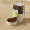 2026 New Hanging Gravity Flow Pet Water Dispenser 1000ML Automatic Drinking Bottle for Cats Rabbits Hamsters Cage Accessories MIT