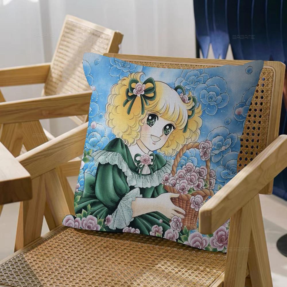 Anime Manga Candy Pillow Cover Design Cushion Cover Decor Holiday Decorati