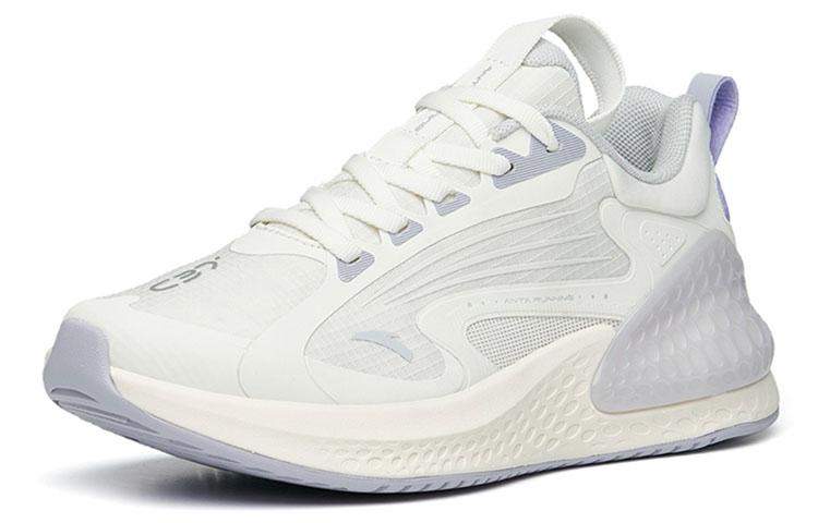 Women's Sneakers Anta Wmns C37+ 'Ivory Light Purple Grey'