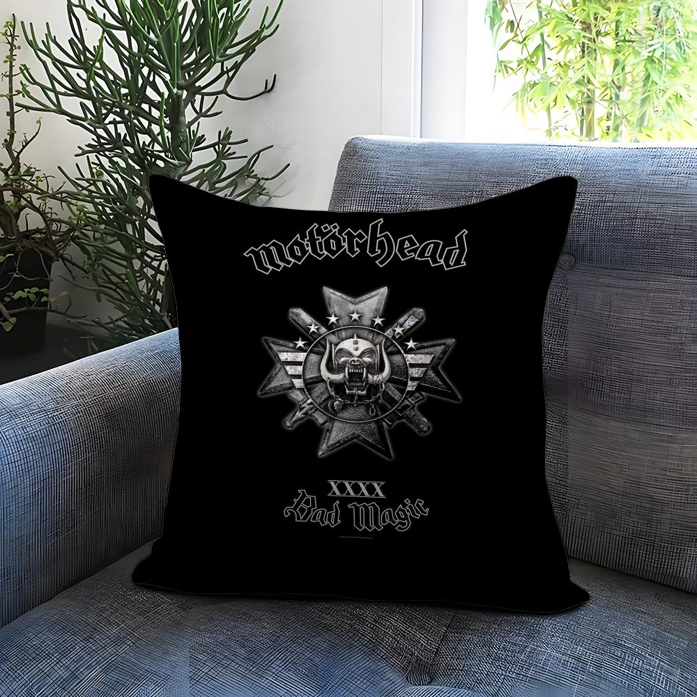 Poszewka na poduszkę Rock Band Motörhead Wygodna Dwustronna Poszewka na Poduszkę Idealna do Samochodu Sofy Sypialni i Nie Tylko