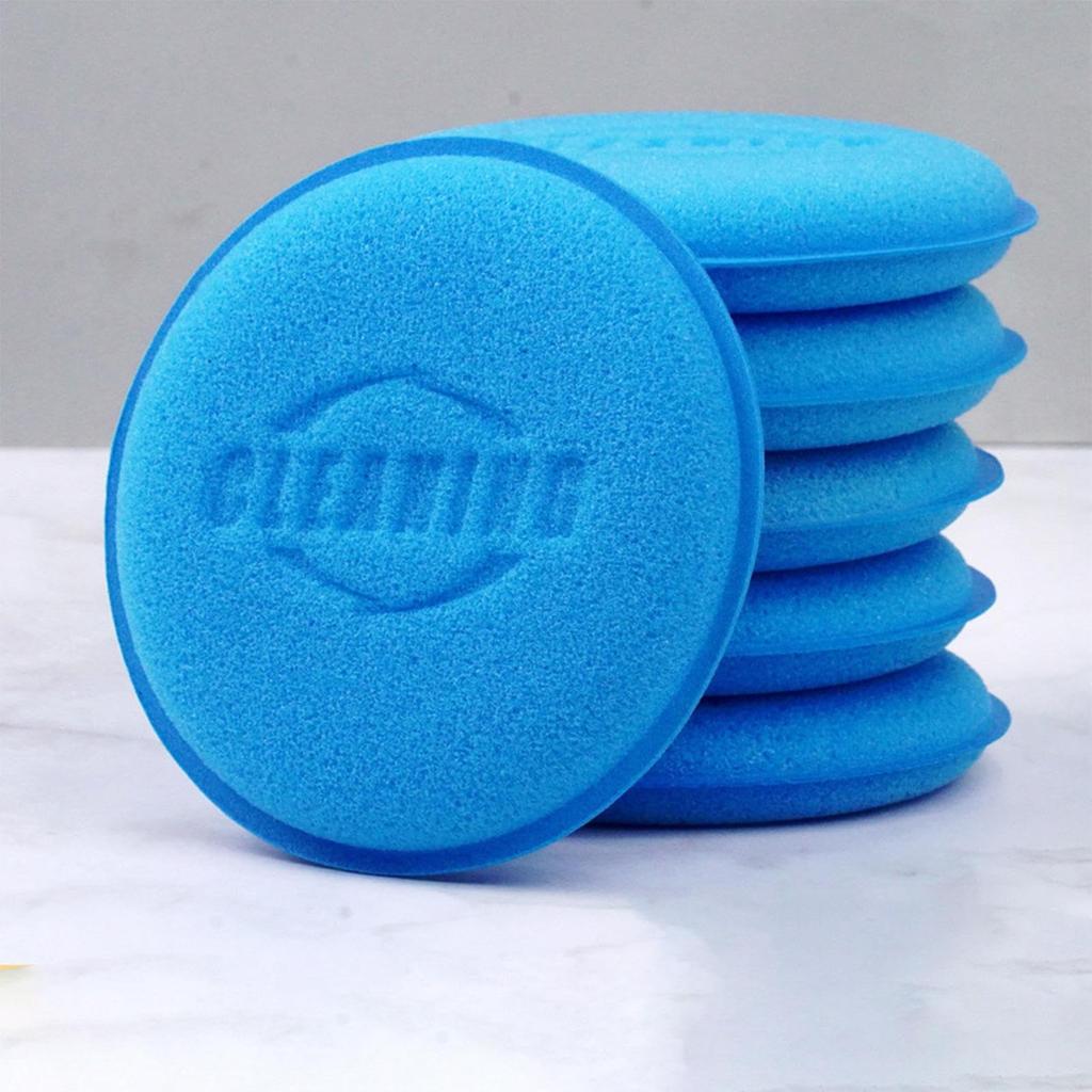 Car Applicator Pad, Car Applicator | Car - Round Ultra Soft Block,