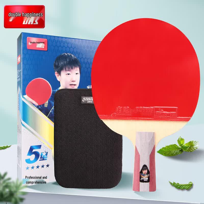 DHS Hurricane 5-Star Penhold Table Tennis Racket