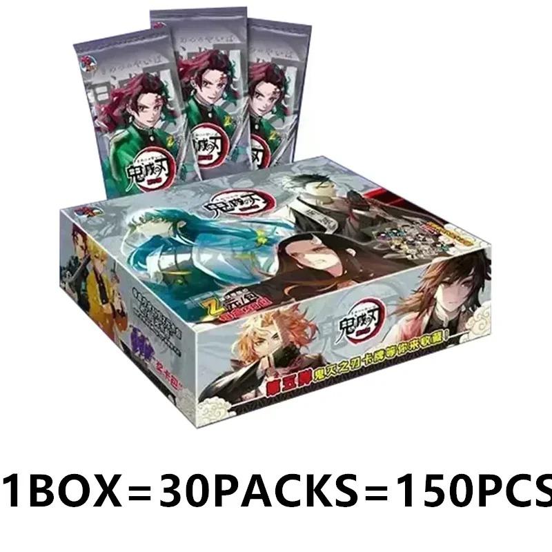 Offiziell Kimetsu no Yaiba Band 7 Tanjiro Nezuko TCG Sammelkarten Booster Box Echtes Anime Sammlerstück Fans Geschenke