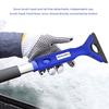 3-in-1 ausziehbare Schneeschaufel, Eiskratzer, Schneebürste, Wasserentferner für Auto, SUV, Frost, Scheibenreiniger, Winterwerkzeug
