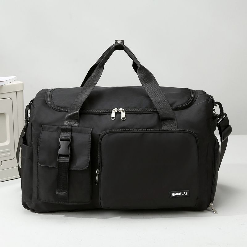 

Sports large-capacity short-distance business trip bag boarding wet and dry separation hand luggage bag fitness storage one size fits all чорний