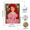5D Diy Diamond Painting The Sexy Red-haired Princess Full Drill Rhinestones Mosaic Embroidery Handmade Products Home Decor Gift