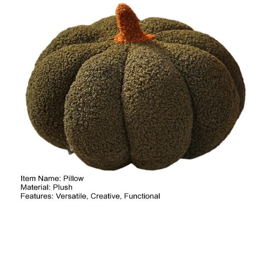 Plush Pumpkin Pillows Soft And Comfortable Throw Pillow Halloween Thanksgiving Aesthetic Autumn Cushion for Living Room