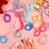 1/2pcs Cute Curly Hair Bowtie Wig Girls Hairpins Ombre Color Headwear Hair Clips For Princess Dress Up Birthday Gift Party Favor