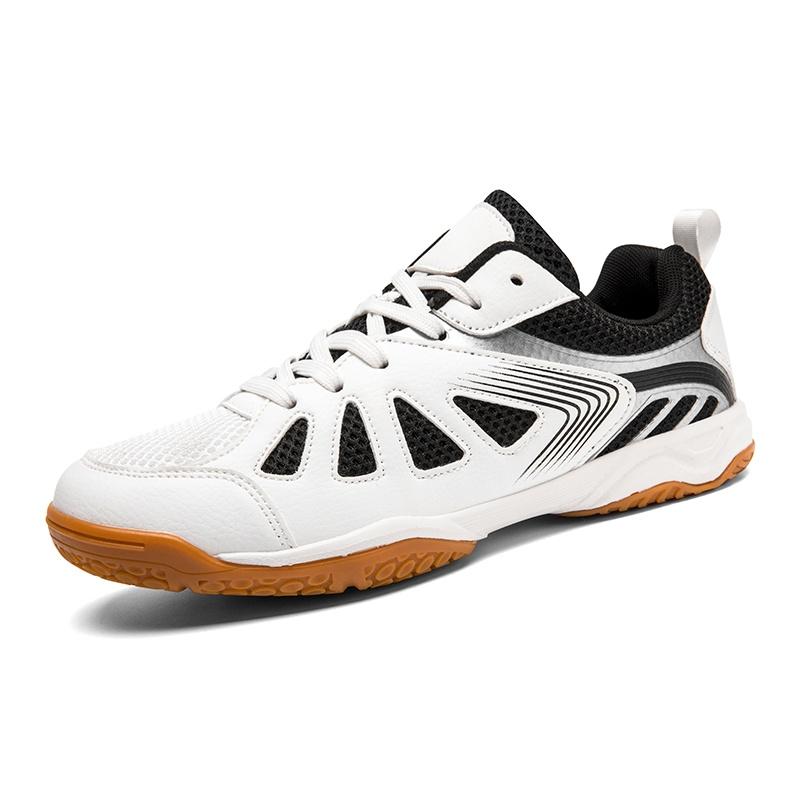 Unisex Badminton Table Tennis Court Shoes MD Rubber Sole Sizes 37-44 for Indoor Training Gym Practice Walking and Daily Sport Wear